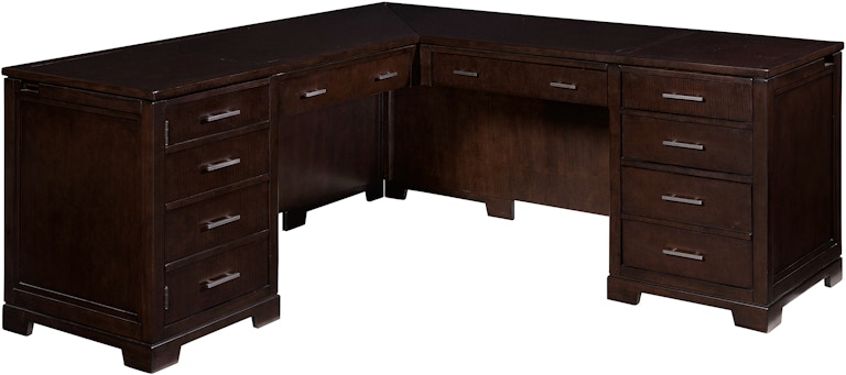 Hekman Home Office Executive Desk Executive L-shape Desk 79187
