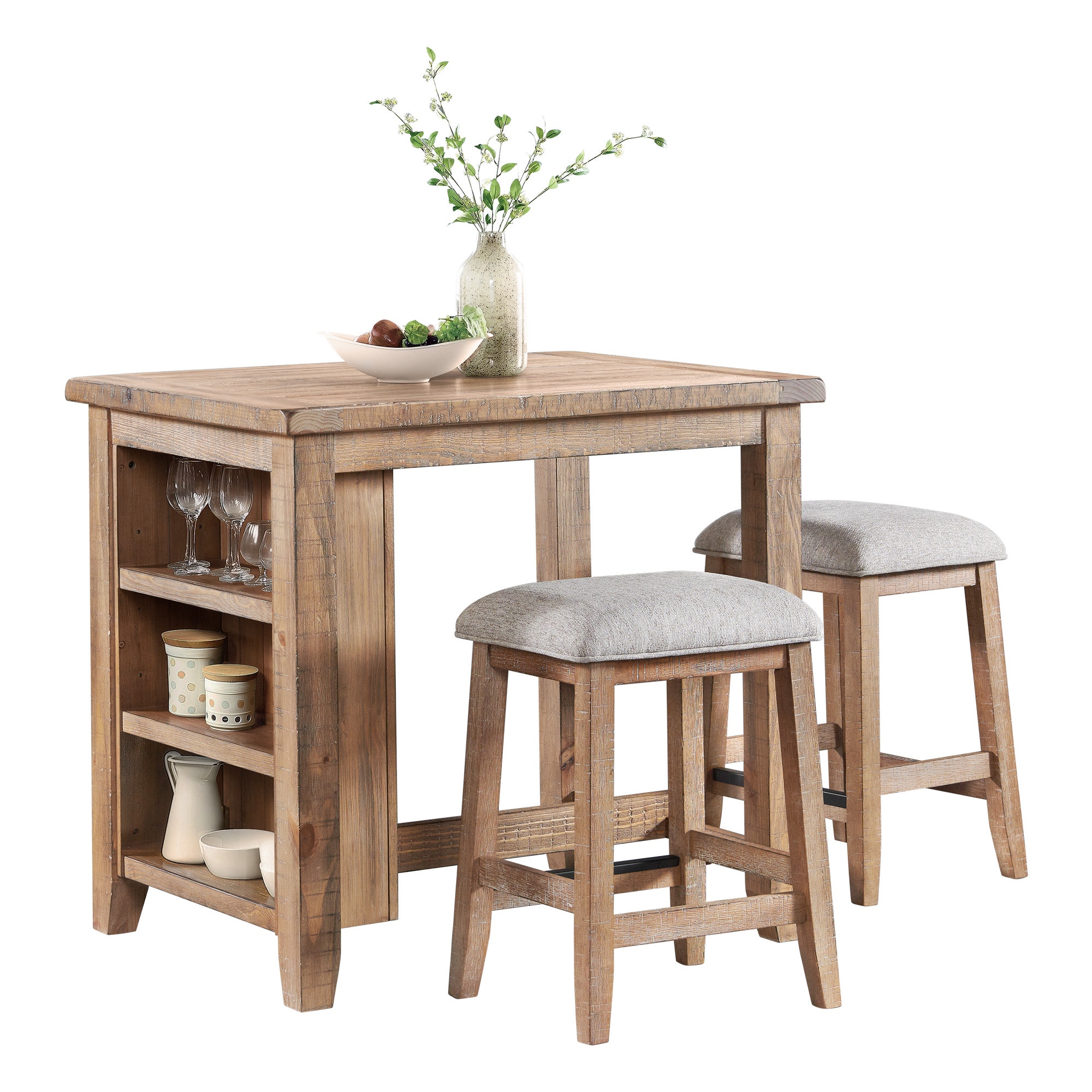 Intercon Dining Room Highland Multi Use Table HITA3040GSWHC