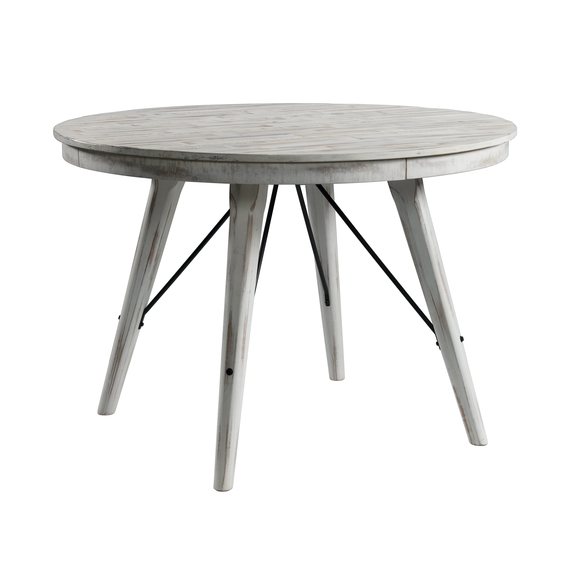Modern rustic round dining table online