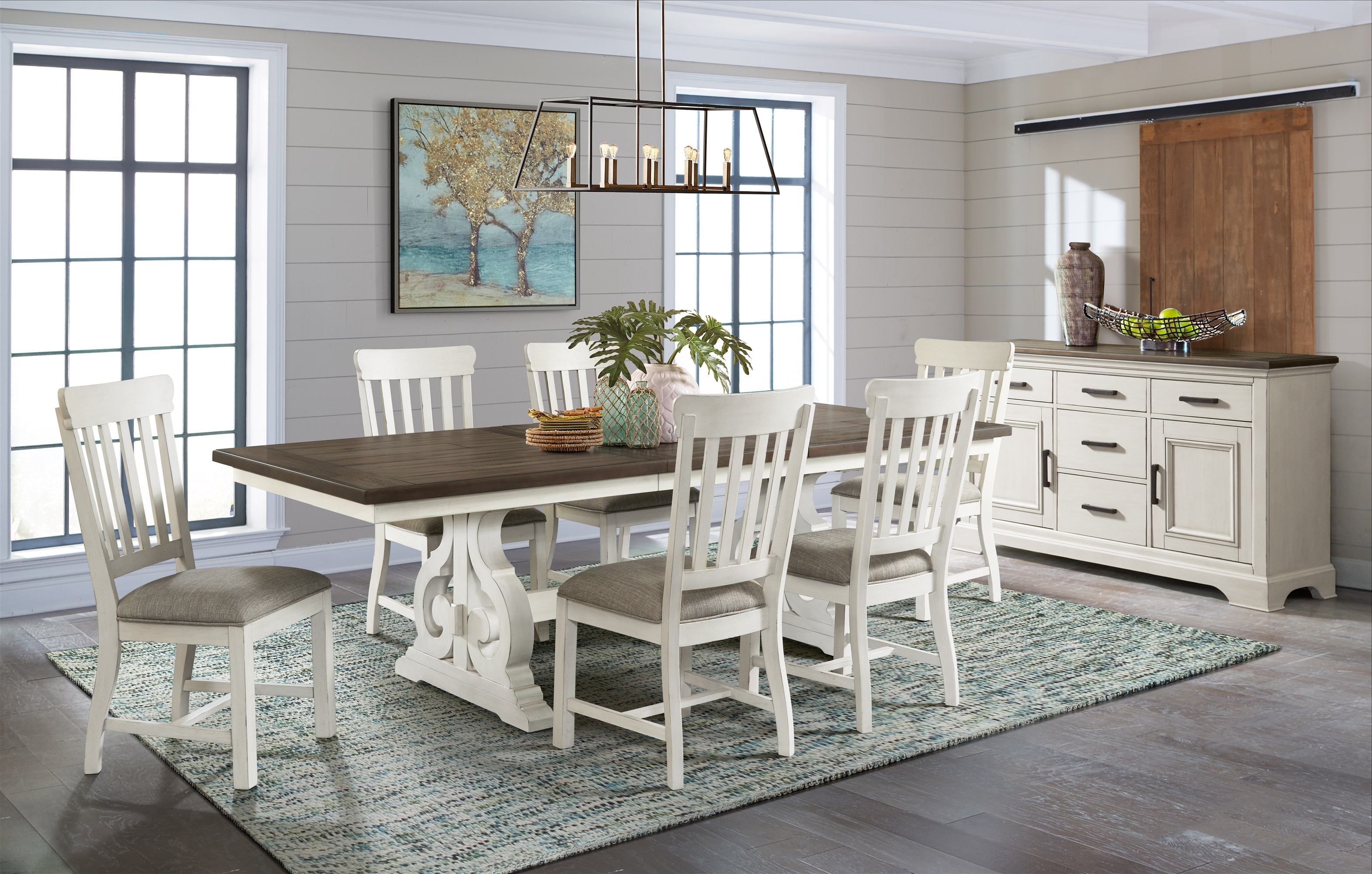 Intercon Dining Room Drake Dining Table DKTA4098RFOC Furniture