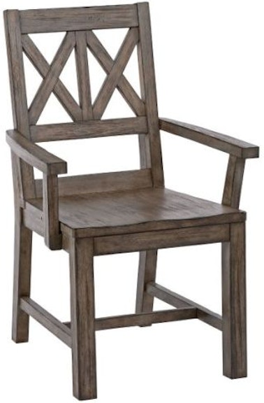 Kincaid Furniture Foundry Wood Arm Chair 59-062