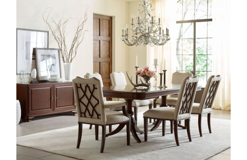 Kincaid pedestal dining deals table