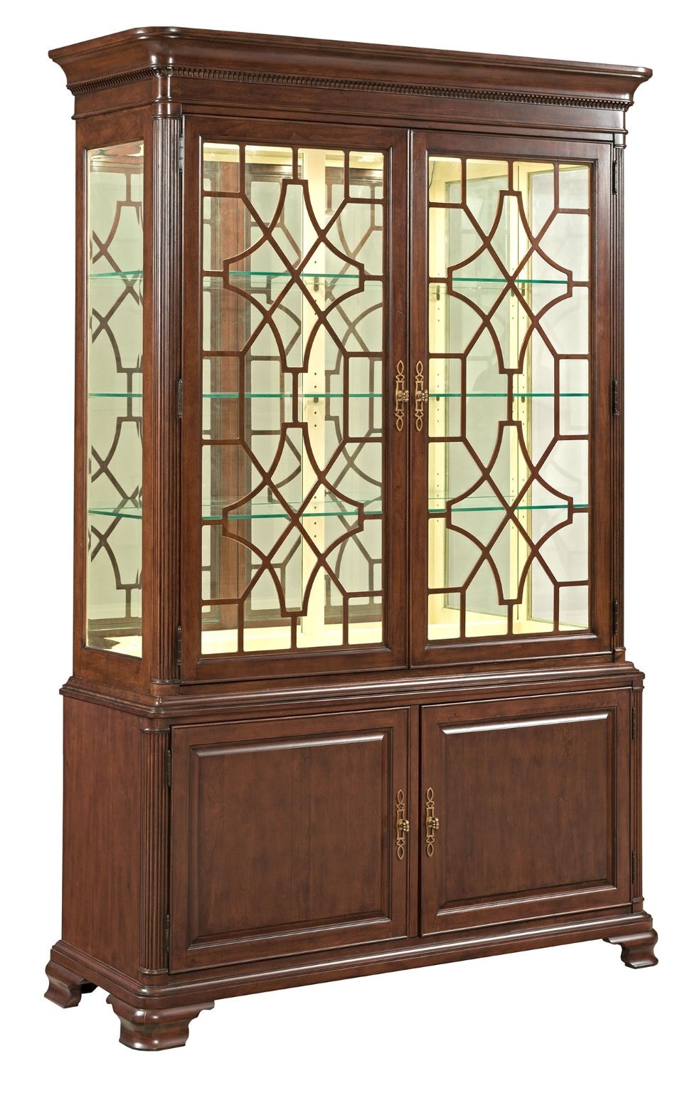 china cabinet touch lighting