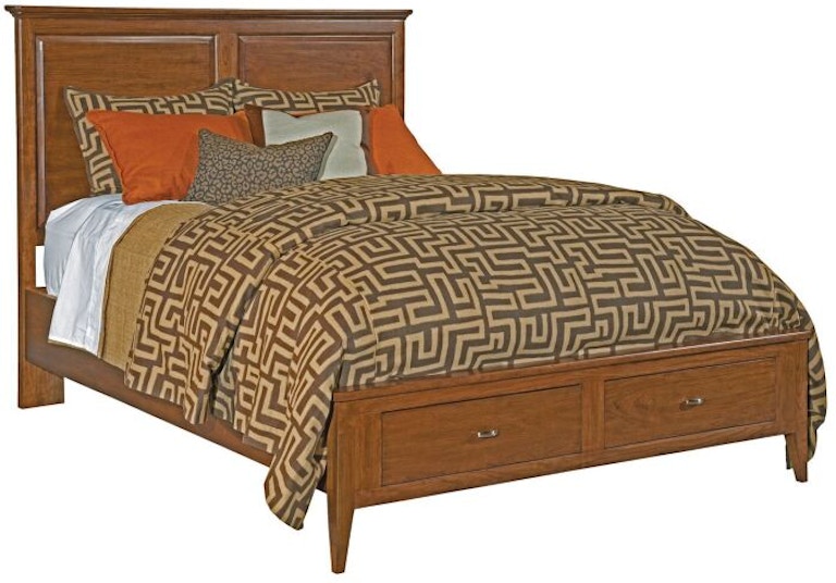 Kincaid Furniture Cherry Park Queen Panel Bed-complete 63-135PV