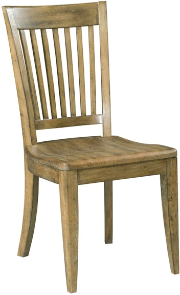 Kincaid Furniture The Nook - Brushed Oak Wood Seat Side Chair 663-622