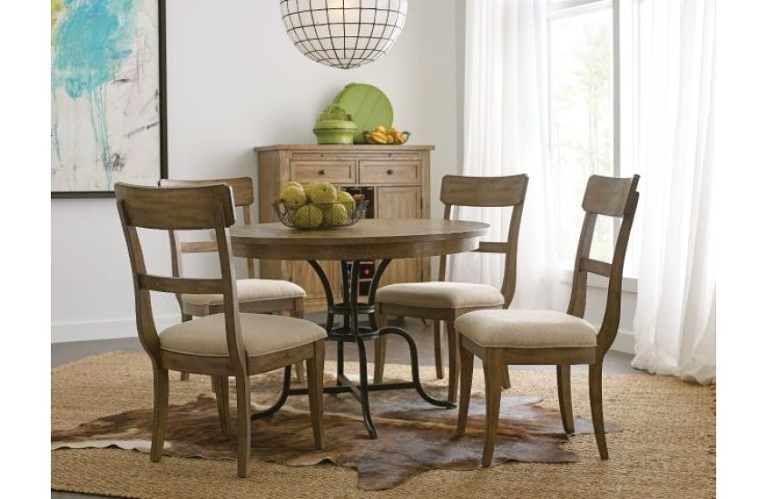 44 inch round dining table set