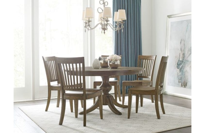 Kincaid Furniture Casual Dining 54 Round Dining Table With Wood