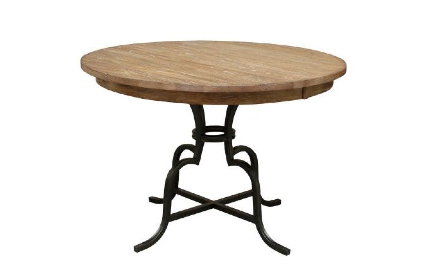 Counter height dining table best sale metal legs