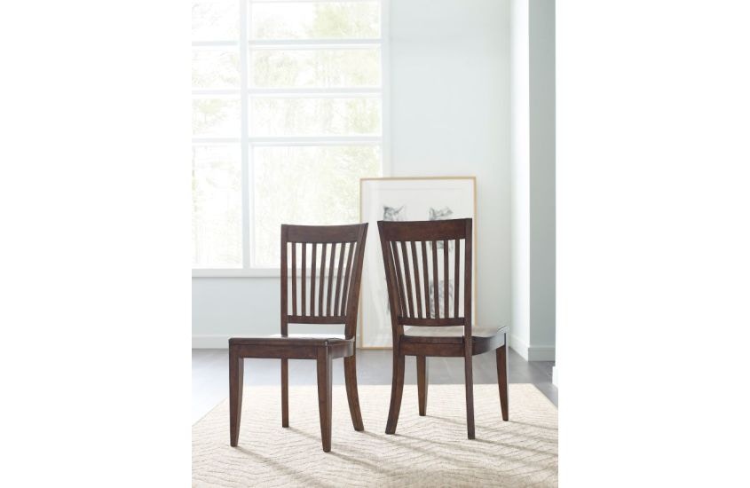 Kincaid Furniture Dining Room Wood Seat Side Chair 664622 North