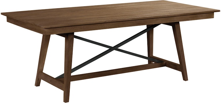 Kincaid Furniture The Nook - Hewned Maple 80'' Trestle Table 664-764