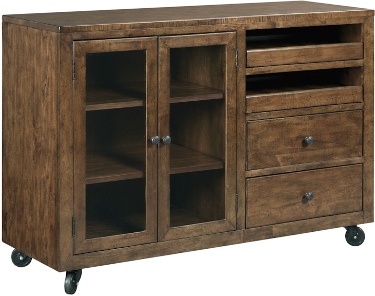 Kincaid Furniture The Nook - Hewned Maple Mobile Server 664-850