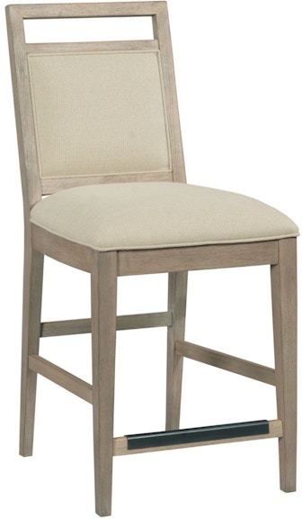 Kincaid Furniture The Nook - Heathered Oak Counter Height Upholstered Chair 665-689