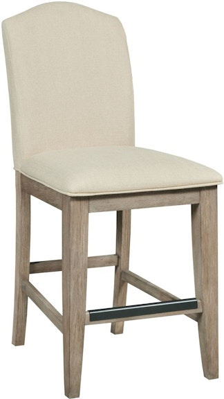 Kincaid Furniture The Nook - Heathered Oak Counter Height Parsons Chair 665-692