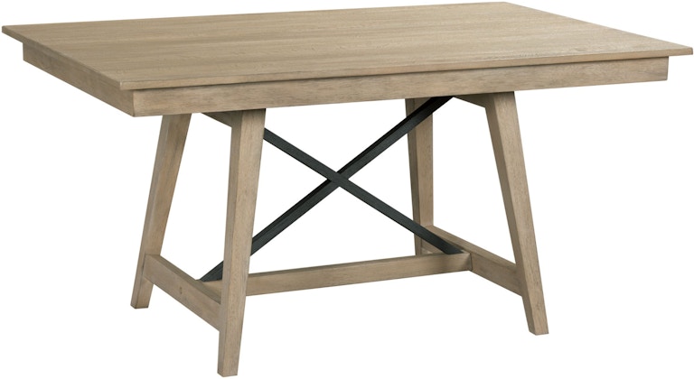 Kincaid Furniture The Nook - Heathered Oak 60'' Trestle Table 665-763