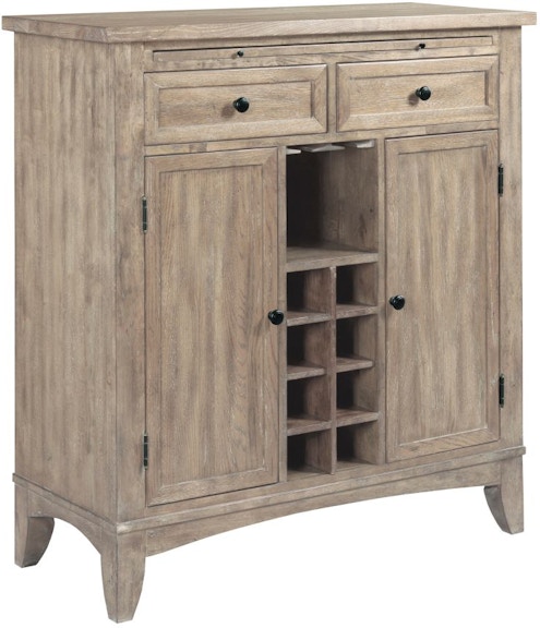 Kincaid Furniture The Nook - Heathered Oak Wine Server 665-857
