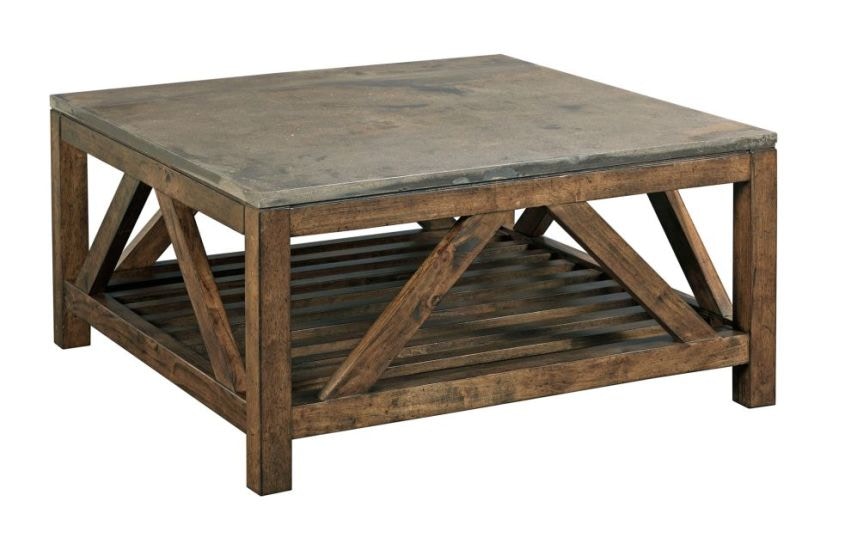 Kincaid Furniture Living Room Mason Square Cocktail Table 69