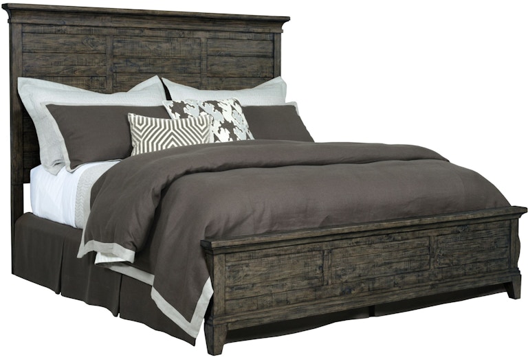Kincaid Furniture Plank Road Jessup Panel King Bed - Complete 706-306CP