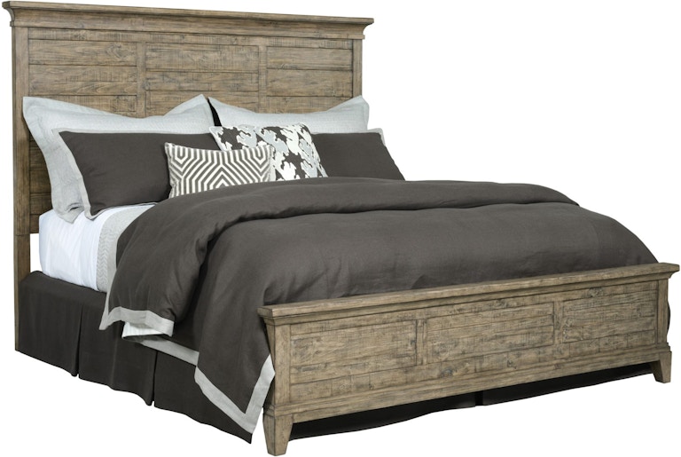 Kincaid Furniture Plank Road Jessup Panel King Bed - Complete 706-306SP