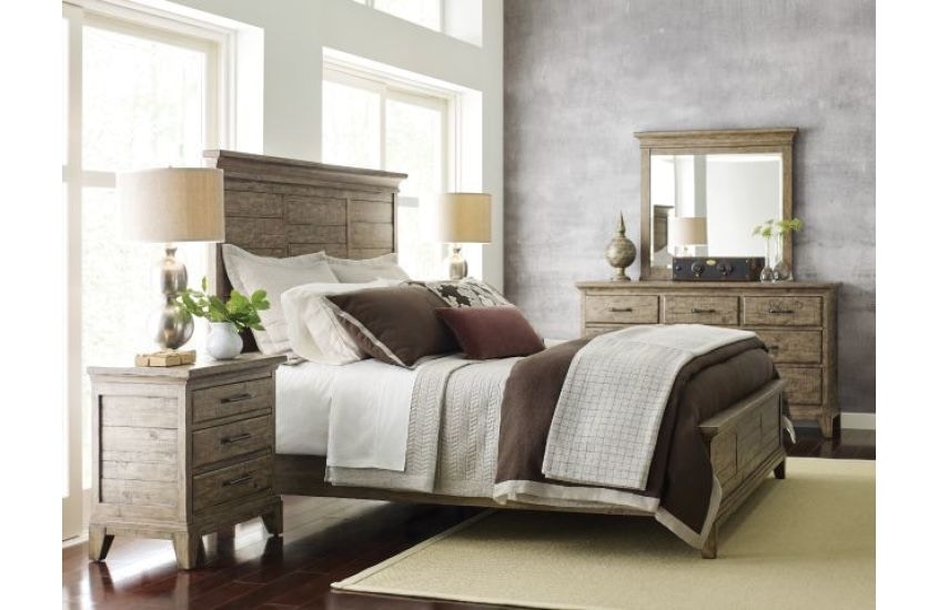 Kincaid Furniture Bedroom Jessup Panel King Bed Complete