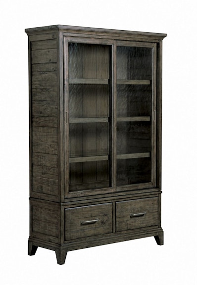 Kincaid Furniture Plank Road Darby Display Cabinet-complete 706-830CP