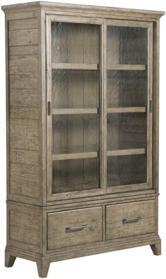 Kincaid Furniture Plank Road Darby Display Cabinet-complete 706-830SP