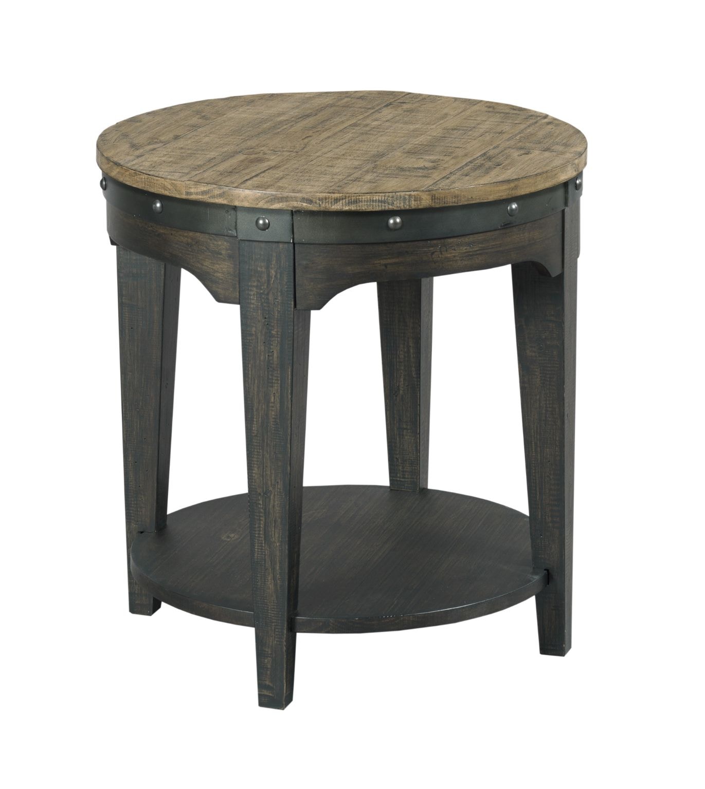 Kincaid Furniture Living Room Artisans Round End Table 706