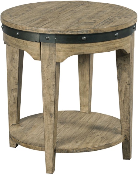 Kincaid Furniture Plank Road Artisans Round End Table 706-920S
