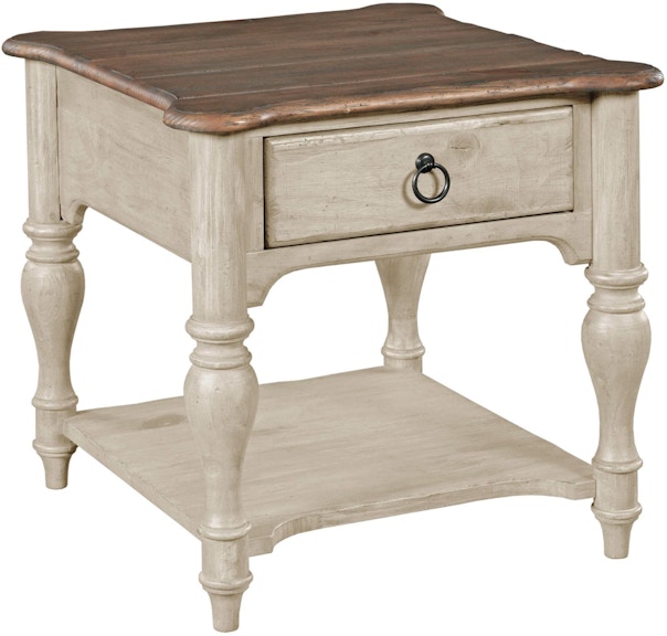 Kincaid Furniture Weatherford - Cornsilk Weatherford End Table 75-021