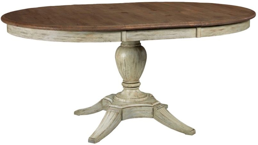 Kincaid Furniture 75 052p Milford Round Dining Table