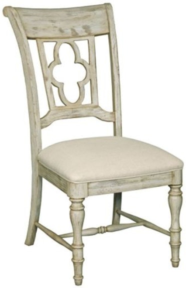 Kincaid Furniture Weatherford - Cornsilk Weatherford Side Chair 75-061