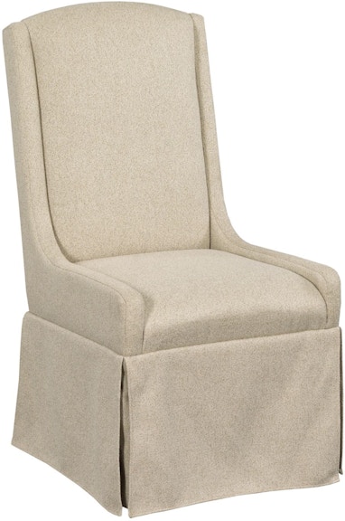 Kincaid Furniture Mill House Barrier Slip Covered Dining Chair 860-620