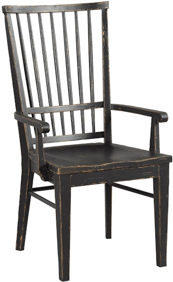 Kincaid Furniture Mill House Cooper Arm Chair - Anvil Finish 860-639A