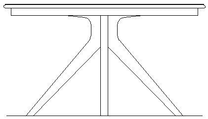 Kincaid Furniture Cascade 863701 Murphy Round Dining Table Top