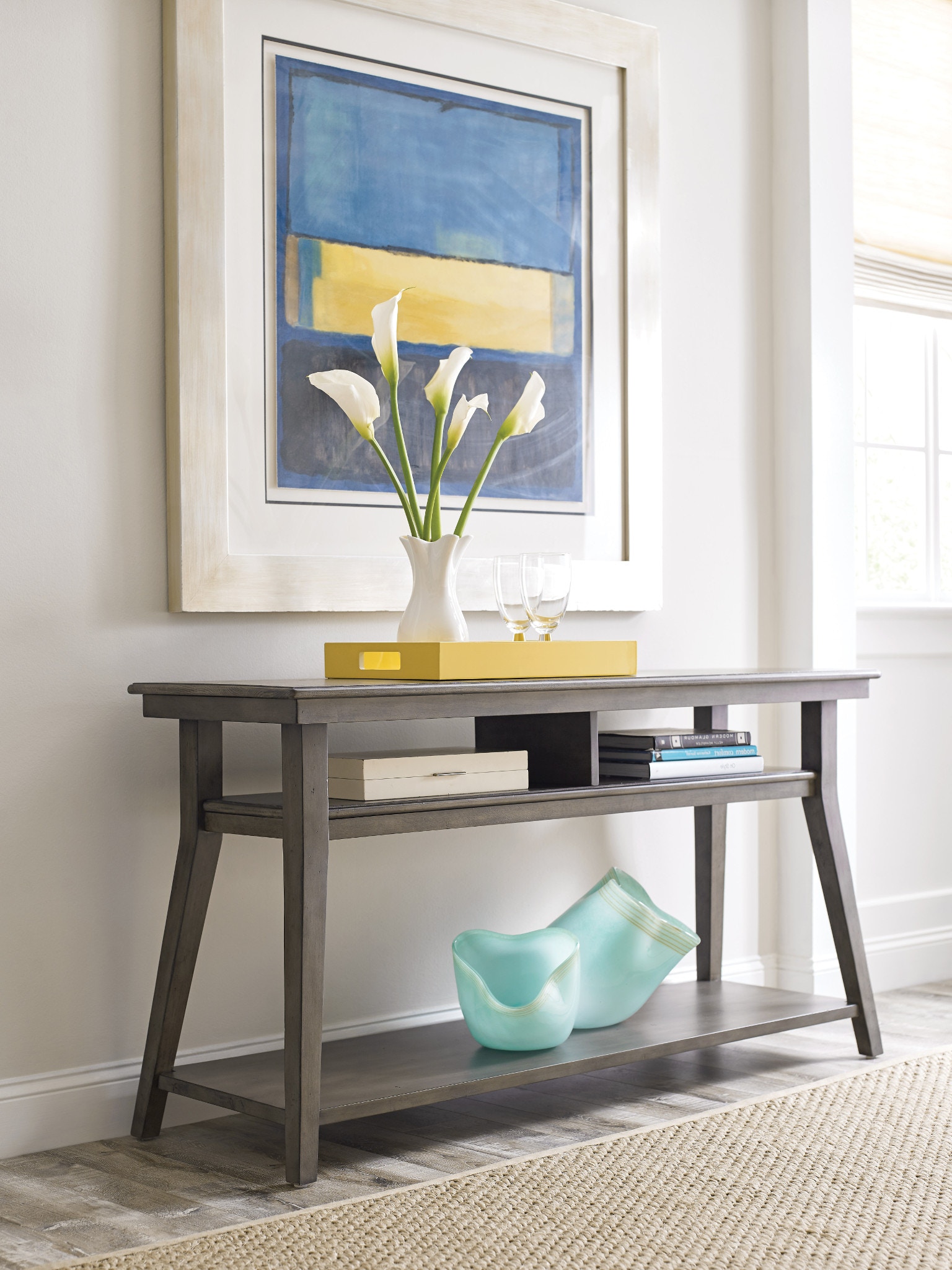 Kincaid Furniture Living Room Lamont Sofa Table 863-925 - Carol