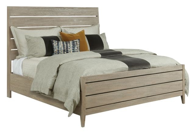 Kincaid Furniture Bedroom Incline Oak King Bed High Footboard