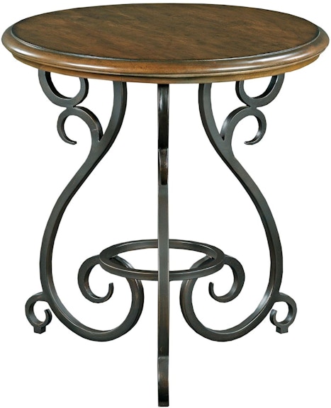 Kincaid Furniture Portolone Accent Table With Metal Base 95-020