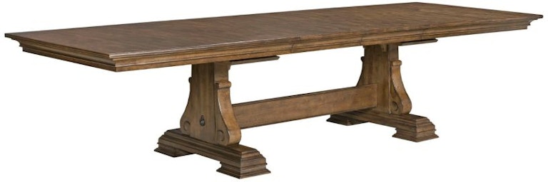 Kincaid Furniture Portolone Carusso Trestle Table - Complete 95-054P