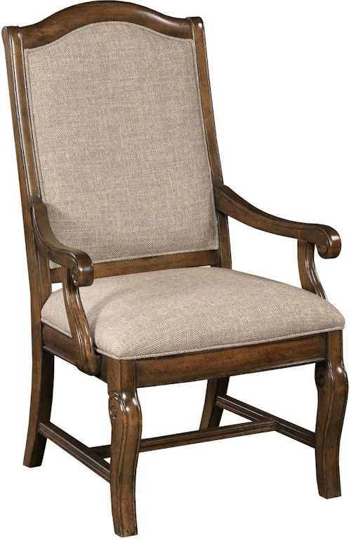 Kincaid Furniture Dining Room Upholstered Arm Chair 95 064 D Noblin Furniture Pearl And