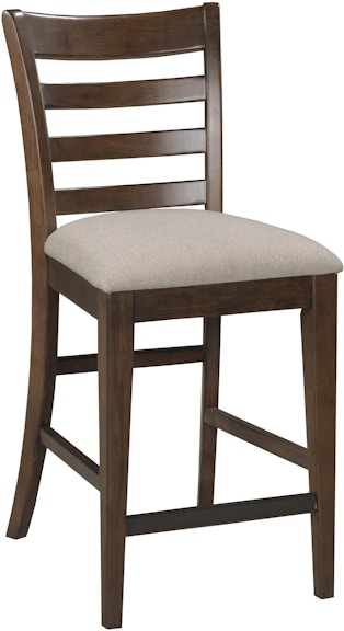 Kincaid Furniture Kafe Tall Ladderback Chair, Mocha 317-692M