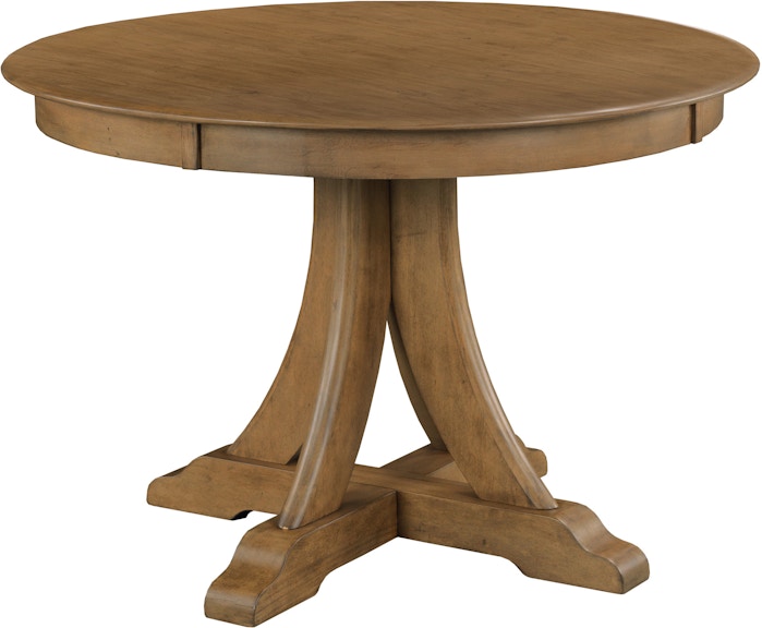 Kincaid Furniture Kafe 44'' Round Quad Table, Latte 317-705L