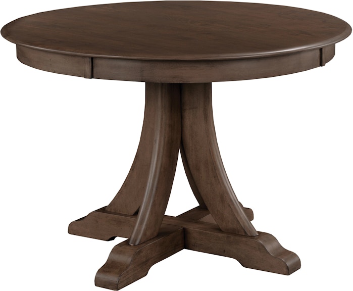 Kincaid Furniture Kafe 44'' Round Quad Table, Mocha 317-705M