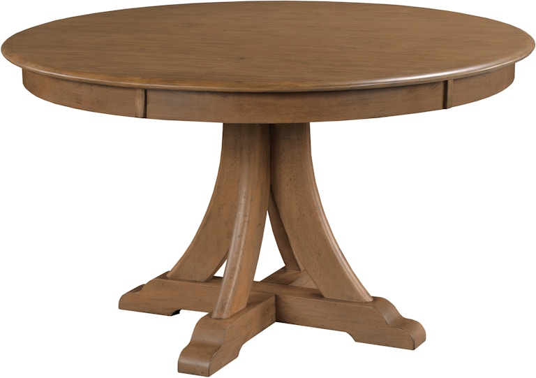 Kincaid Furniture Kafe 54'' Round Quad Table, Latte 317-706L