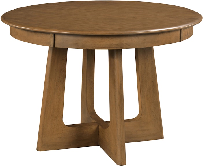 Kincaid Furniture Kafe 44'' Round Pedestal Table, Latte 317-707L