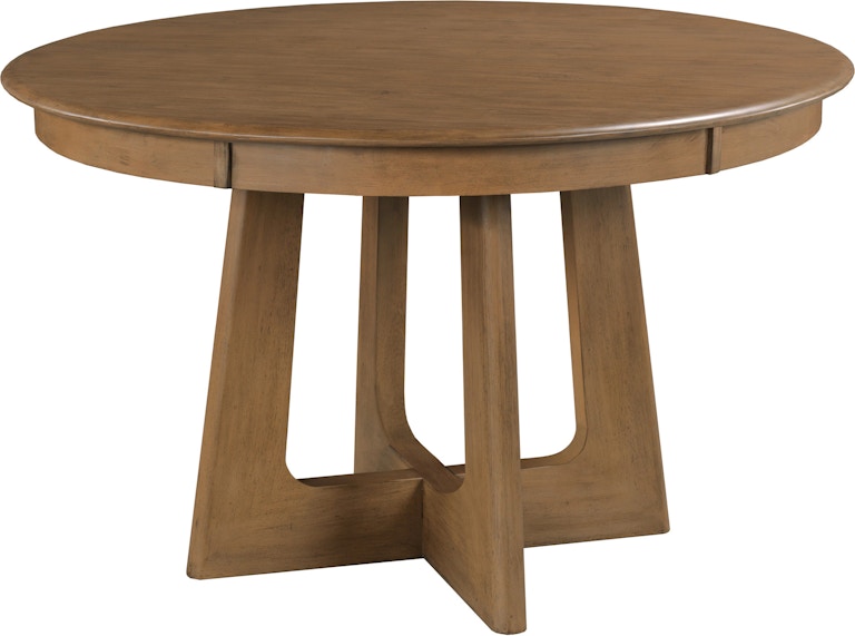 Kincaid Furniture Kafe 54'' Round Pedestal Table, Latte 317-708L