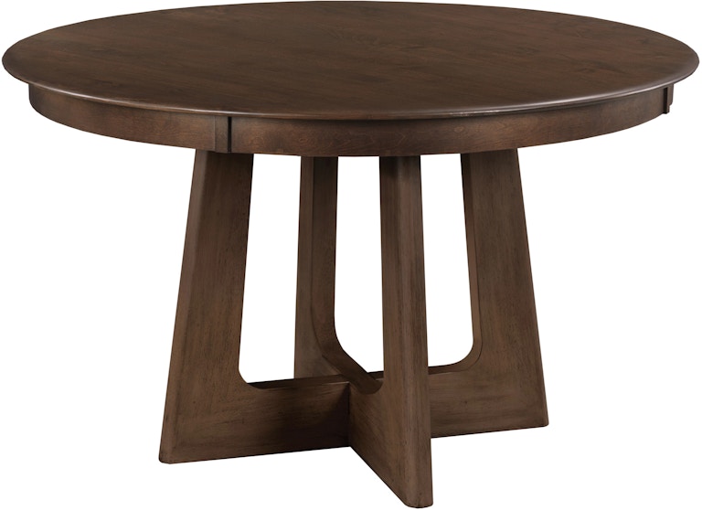 Kincaid Furniture Kafe 54'' Round Pedestal Table, Mocha 317-708M