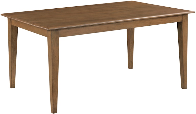 Kincaid Furniture Kafe 60'' Rectangular Leg Table, Latte 317-744L