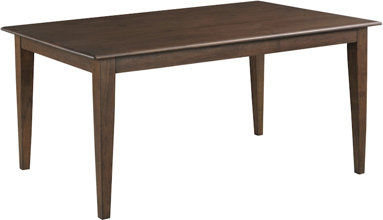 Kincaid Furniture Kafe 60'' Rectangular Leg Table, Mocha 317-744M