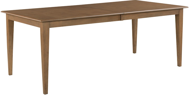 Kincaid Furniture Kafe 80'' Rectangular Leg Table, Latte 317-745L