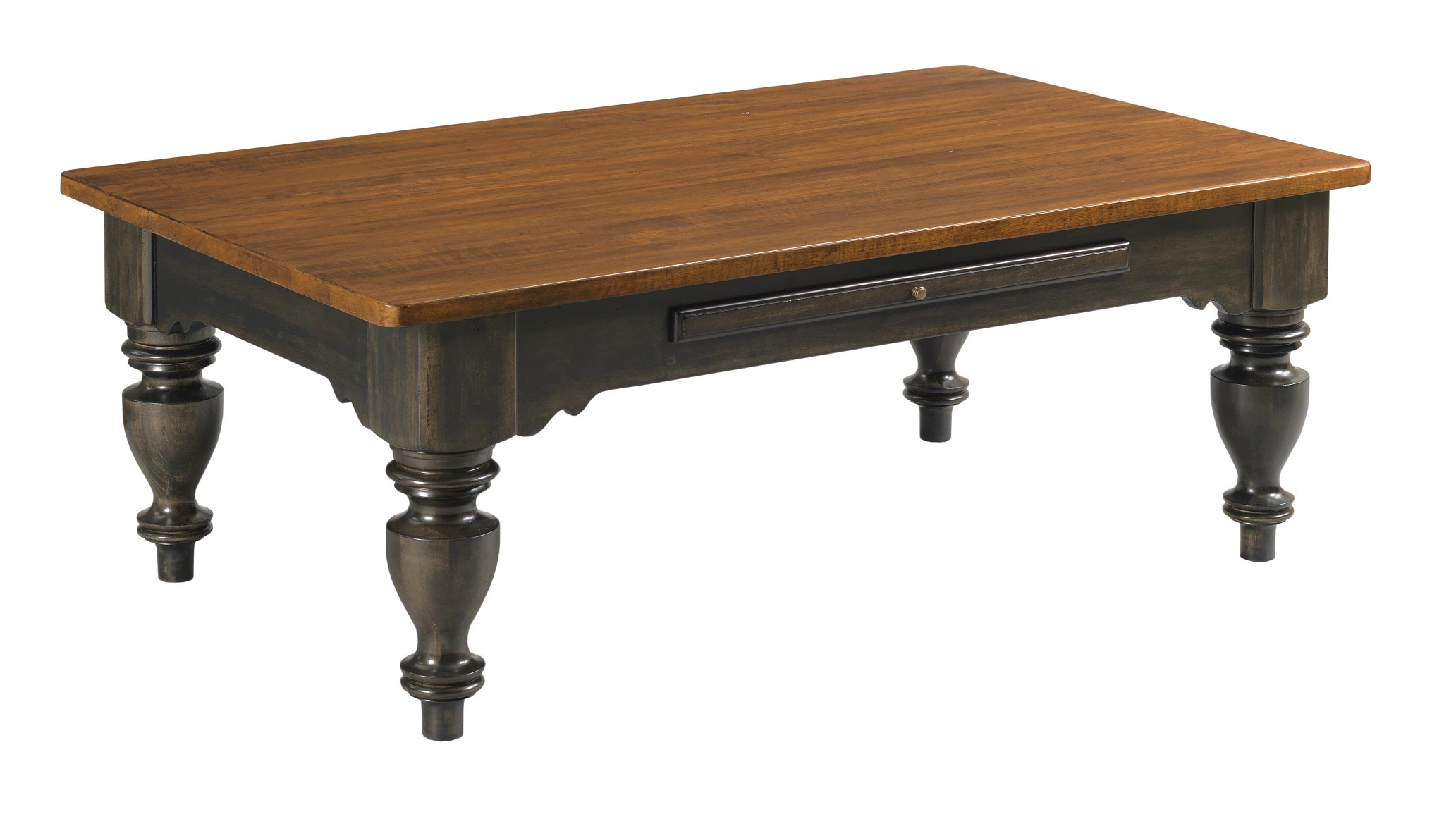 Kitridge Rectangular Coffee Table - Black, image size:1024x768