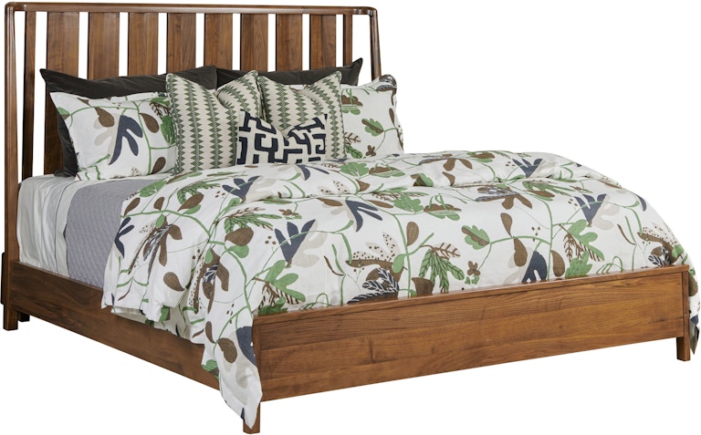 Kincaid Furniture Monogram Walnut 6/6 Ashburn Slat Bed Package E 315-306P